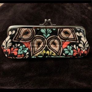 Vera Bradley Pencil Pouch/ Cosmetics Case